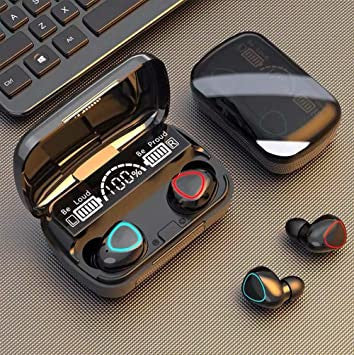 Audífonos Inalámbricos M10 TWS con PowerBank 3500mAh