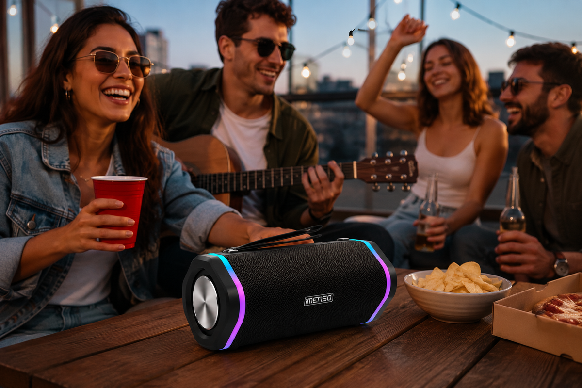 Bocina Bluetooth Portátil IMENSO 05