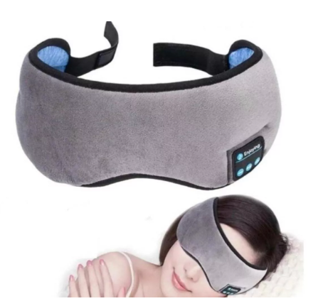 Máscara de Dormir con Bluetooth y Audífonos Integrados