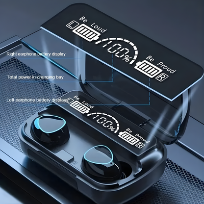Audífonos Bluetooth 5.1 M10 Manos Libres – 120h en Espera