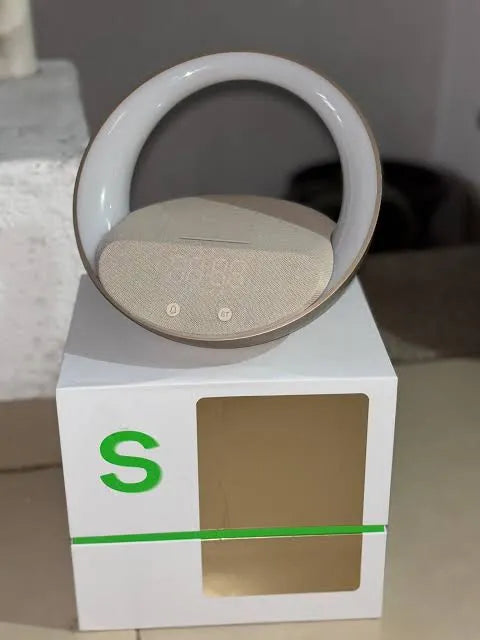 Bocina Bluetooth con Despertador y Lámpara 3 en 1