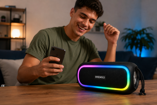 Bocina Bluetooth Portátil IMENSO 01