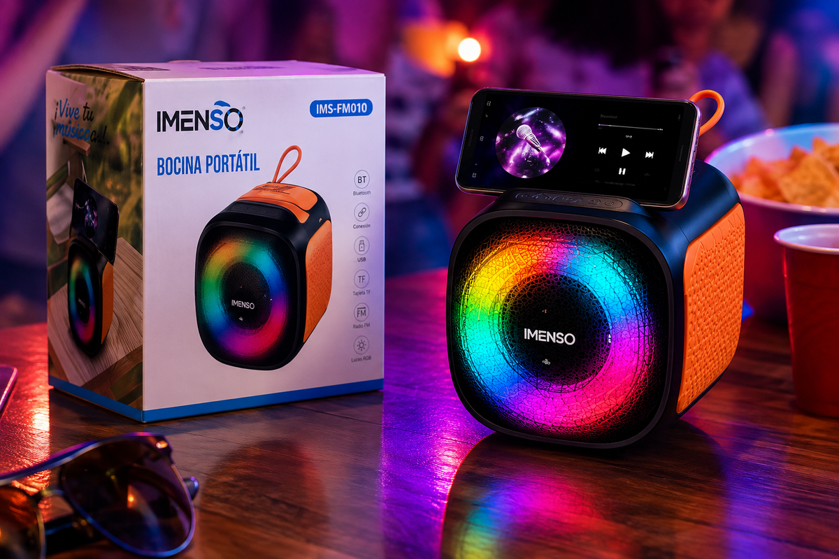 Bocina Bluetooth Portátil IMENSO 10
